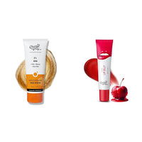 Chemist At Play Gentle Exfoliating Face Scrub with Mandelic Acid & Walnuts | Removes Dead Skin & Blackheads | Detans |Gives Instant Glow| Face Scrub for Women & Men | 100mlCherry Tinted Lip Balm
