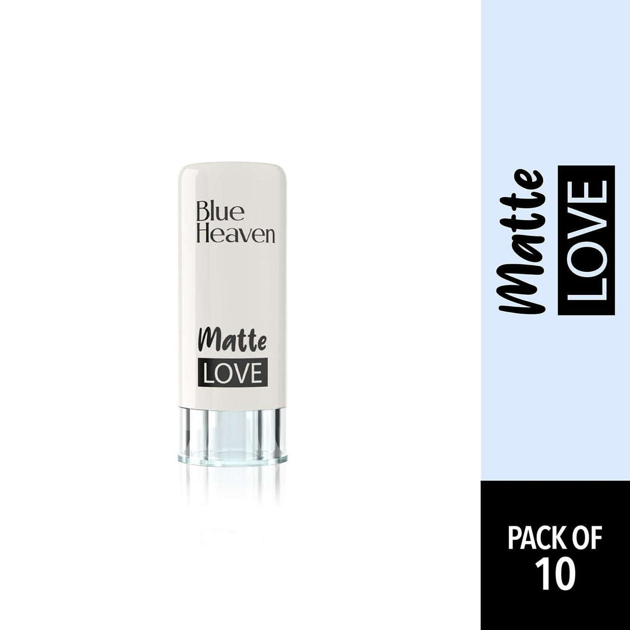 Blue Heaven Matte Love Mini Lipsticks, Pack of 30 | Hydrating & Moisturizing Mini Roll on Lipsticks, 13gm