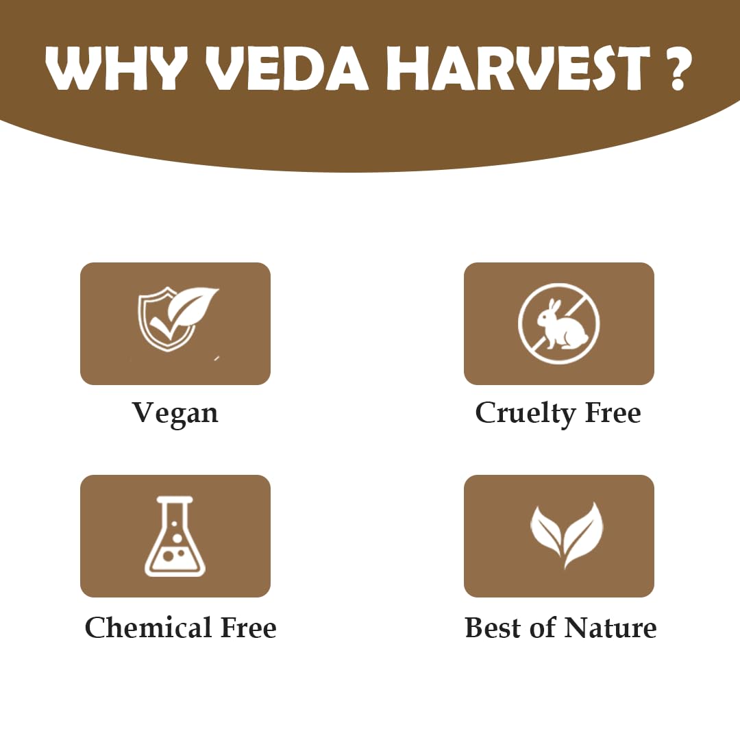 Veda Harvest Multani Mitti 120g | Natural Face & Hair Pack Powder | Fuller’s Earth for Exfoliating, Nourishing, Oil Control & Smoothening | Suitable for All Skin Types