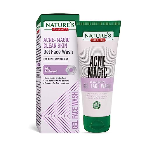 NATURES ESSENCE Acne Magic Clear Skin Gel Face Wash, 100 Ml