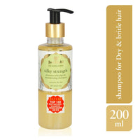 Just Herbs Silksplash Neem-Orange Rehydrant Face Wash, 100ml and Silky Strength Aloevera Wheatgerm Moisturising Shampoo, 200ml