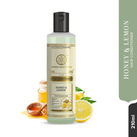 Khadi Natural Honey & Lemon Hair Conditioner 210ml|For Smooth & Shiny Hair