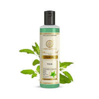 Khadi Natural Tulsi Herbal Hair Oil|Hair Oil For Hair Fall |Non-Sticky Hair Oil For Dry Scalp| Suitable For All Hair Types| 210 ml