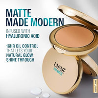 Lakmé 9to5 Hya Matte Pressed Powder Ivory 9gm