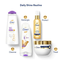 Dove Daily Shine Shampoo For Dull Hair, 340 ml