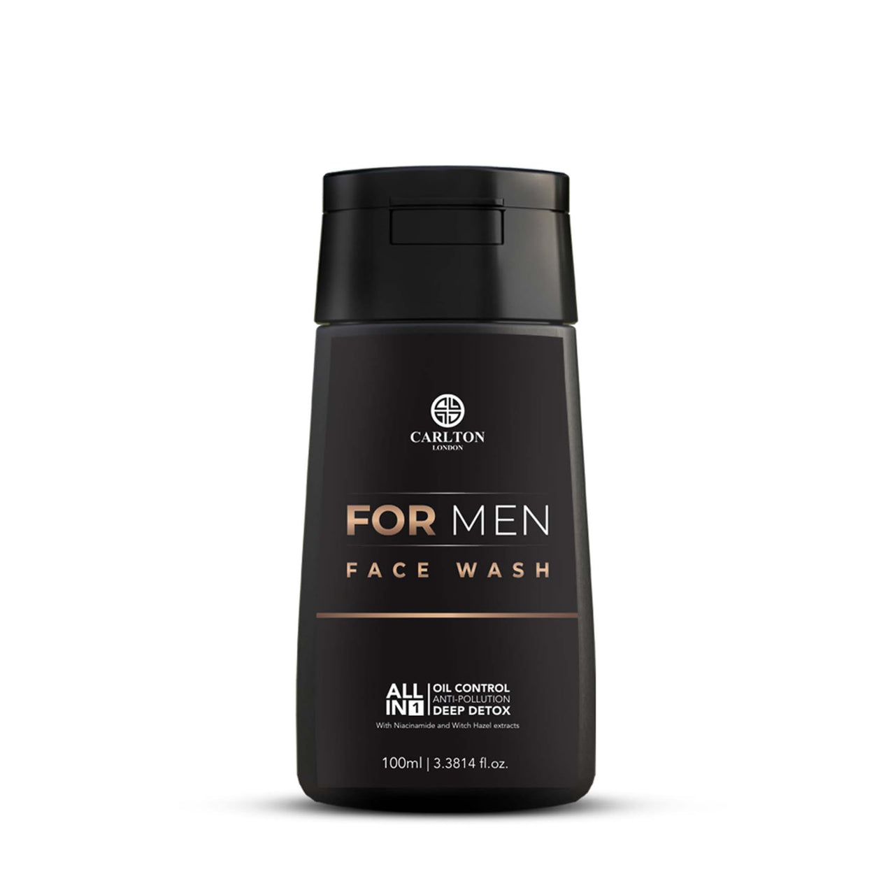 Carlton London Men Face Wash I Cleanses skin deeply Remove Oil and Dust Reduce dullness Paraben Sulphate & Cruelty free I Best for husband and boys 1x100ML