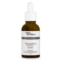 Man Matters Beardmax Growth Serum 30ml | 5% Minoxidil | Activates Beard Follicles | Solves Uneven & Patchy Beard | Alcohol Free