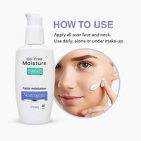 Neutrogena Oil-Free Moisture For Oily Skin, Spf 15 115Ml,1Count