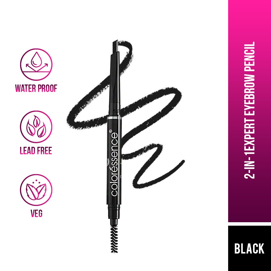 Coloressence Expert Eyebrow Pencil (2 in 1 Dual Function) 0.25g
