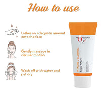 O3+ Vitamin C Serum Glow- Face & O3+ Bridal Facial Kit for Radiant & O3+ Vitamin C Face Wash Glow For Daily Brightening & Gentle Cleansing 60g