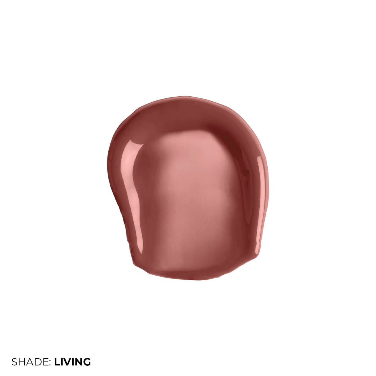 FAE Beauty Peptide Hydrating & High Shine Tinted Lip Gloss (12gm) | With Passionfruit Oil & Argireline to Smoothen, Even, and Soften Lips | Non Sticky | Vegan | Shade Living | Rosewood Gloss