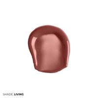 FAE Beauty Peptide Hydrating & High Shine Tinted Lip Gloss (12gm) | With Passionfruit Oil & Argireline to Smoothen, Even, and Soften Lips | Non Sticky | Vegan | Shade Living | Rosewood Gloss