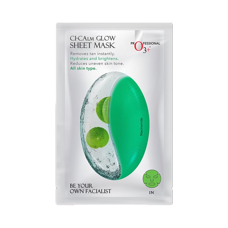 O3+ Ci-Calm Glow Sheet Mask