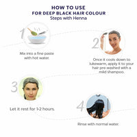 Indus Valley Bio Organic Herbal Indigo Powder | Triple-Sifted Microfine for Natural Hair Coloring | Covers Early Greys & Protects Hair from Damage | 400g