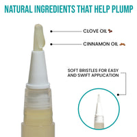 Tint Cosmetics 5ml Pink Natural Lip Plumper, Hydrate & Nourishes Lips, Soft Bristle, Quick Application, Light Weight, Long Lasting & Moisturizing For Girls & Women
