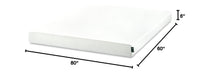 ZINUS 6 Inch Green Tea Memory Foam Mattress [New Version], Queen, Fiberglass free, Medium Firm Feel, Zoned Pressure Relief, Certified Safe Foams & Fabric, Mattress in A Box 6