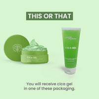 Earth Rhythm Cica Gel with Centella Asiatica, Calendula, Ginseng & Licorice, for Oily, Acne Prone Skin & Sensitive Skin Type -100gm (New Packaging)