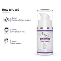 Fixderma Hyaluronic Acid Serum for Anti Ageing with Pro Retinol Serum for Face | Anti Ageing Serum for Fine Lines & Wrinkles | Face Serum for Men & Women | Face Serum for for all Skin Types - 15g