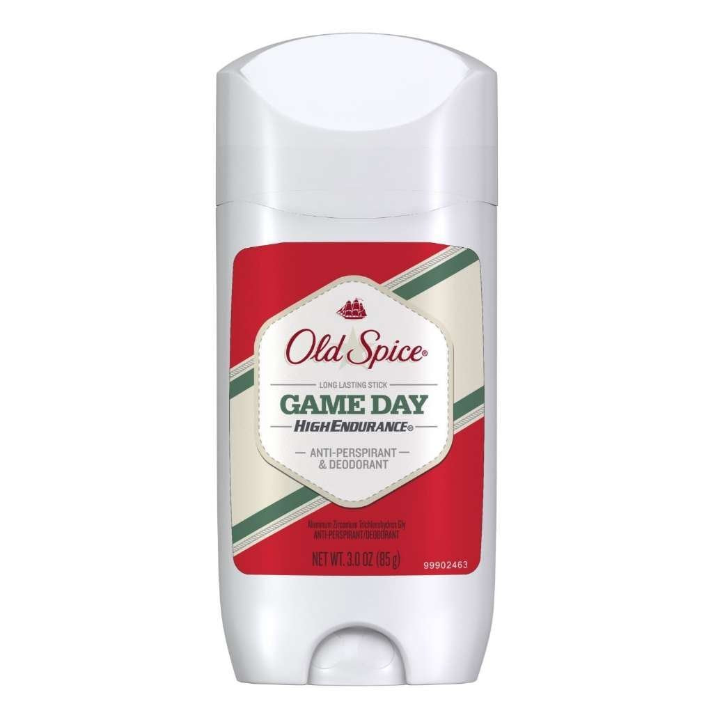 PACK OF 4 Old Spice High Endurance Anti-Perspirant/Deodorant, Invisible Solid, Game Day, 3 oz. PACK OF 1 (BUNDLE)