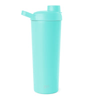 Simple Modern Stainless Steel Shaker Bottle with Ball 24oz | Metal Insulated Cup for Protein Mixes, Shakes and Pre Workout | Rally Collection | Ocean Water