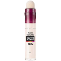 Maybelline New York Instant Age Rewind Medium Concealer, Ivory, 6G And New York Fit Me Matte+Poreless Liquid Foundation Tube,Oily Skin, 128 Warm Nude, 18Ml, 2 count