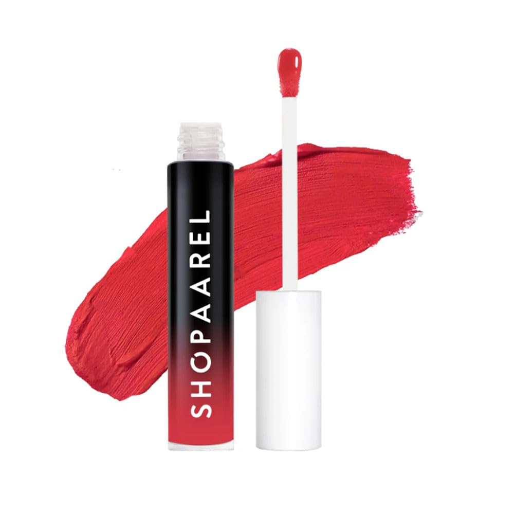 Shopaarel Gloss Love Matte Edition Liquid Lip Gloss For Soft & Dewy Lips Enriched Lip Color For Glossy Look |Lightweight Non Sticky Lip shiner For Moisturizing Lips(NEW) (03)