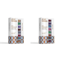 Just Herbs 8 In 1 Herbal Metallic stick-Shimmery Finish - 12Gm& 8 In 1 Herbal Metallic stick-Shimmer Finish - 12Gm (Herbi -Wore) Combo, Multicolor