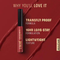 LAKMÉ Forever Matte Liquid Lip, 16Hr Lipstick, Lightweight & Transferproof - Nude Dream, 5.6Ml