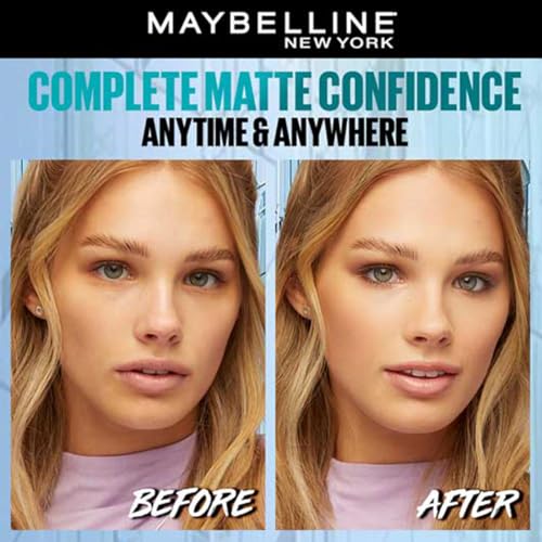 Maybelline New York Fit Me Compact Powder, Matte + Poreless Compact Powder, upto 16 hours of Oil Control with SPF 32 PA+++ and UV filters, and ideal for normal to oily skin - 115 Ivory|6g