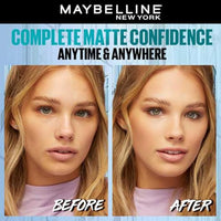 Maybelline New York Fit Me Compact Powder, Matte + Poreless Compact Powder, upto 16 hours of Oil Control with SPF 32 PA+++ and UV filters, and ideal for normal to oily skin - 115 Ivory|6g