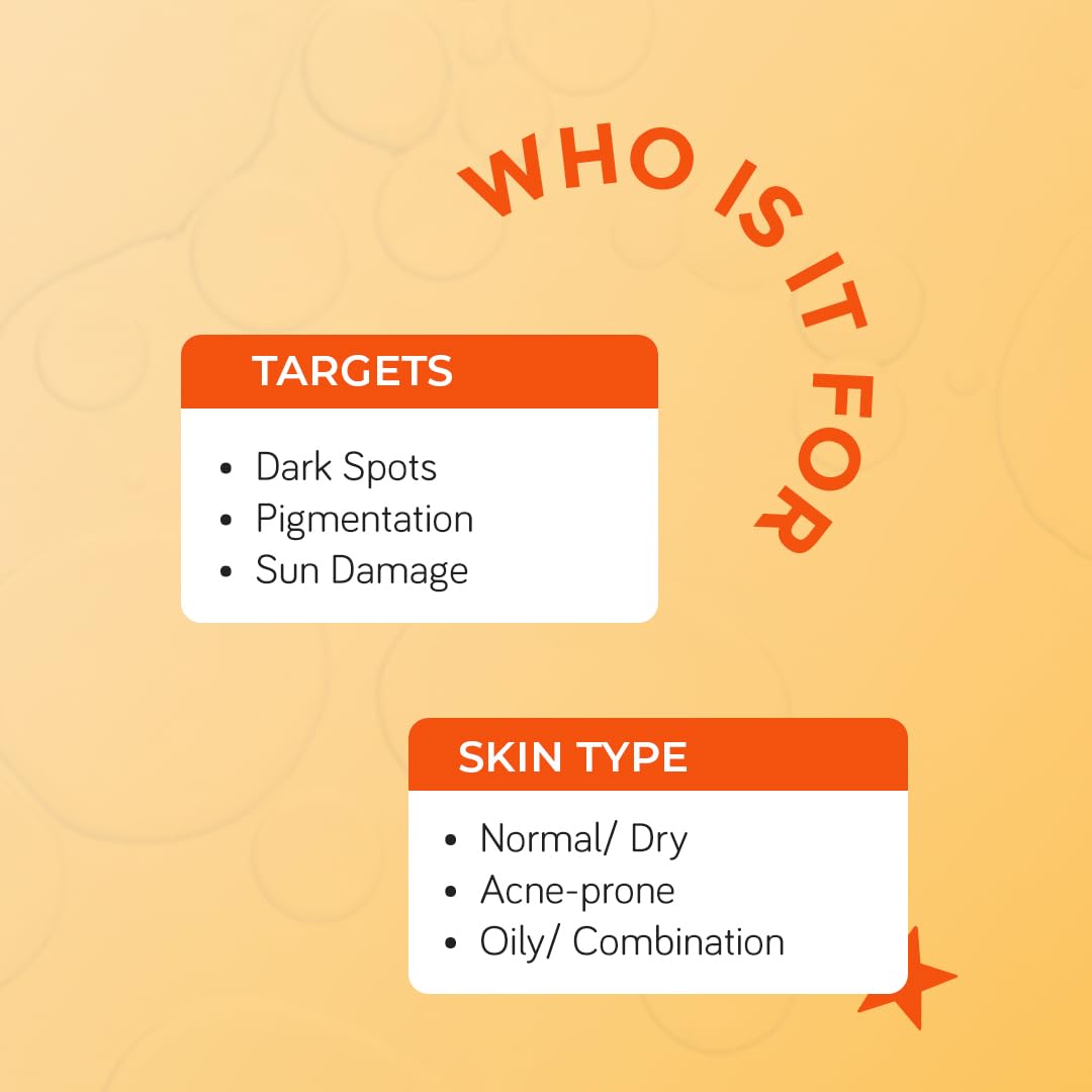 Moody Vitamin C Face Cream Serum Moisturizer For Glowing Skin with Niacinamide & Alpha Arbutin | Fades Pigmentation & Dark Spots, Reduces Skin Dullness | Oil Free & Lightweight | For All Skin Types | 50ml