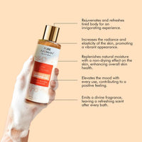Pure aatman Rice Granuale with kesar Extract With Refreshing soft & gentle shower gel for nourishment Deep Cleansing Body Wash