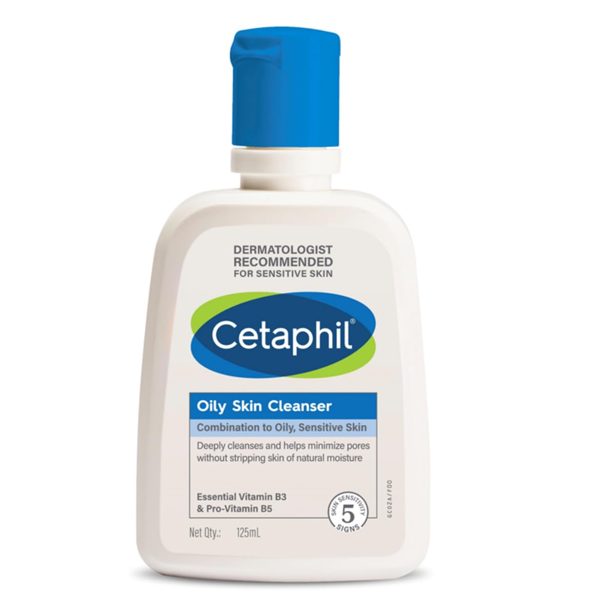 Cetaphil Oily Skin Cleanser, Daily Face Wash for Oily, Acne prone Skin, Gentle Foaming, 125ml & Cetaphil Moisturising Cream for Face & Body, Dry to very dry skin, 80 gm