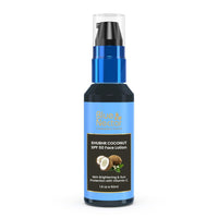 Blue Nectar Coconut Sunscreen SPF 50 Lotion | No White Cast, Plant Based Sunscreen with Vitamin C for Skin Brightening (18 Herbs, 50ml)