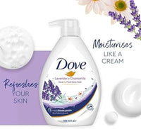 Dove Lavender & Chamomile Go Fresh Body Wash with Relaxing Floral Scent, 1L