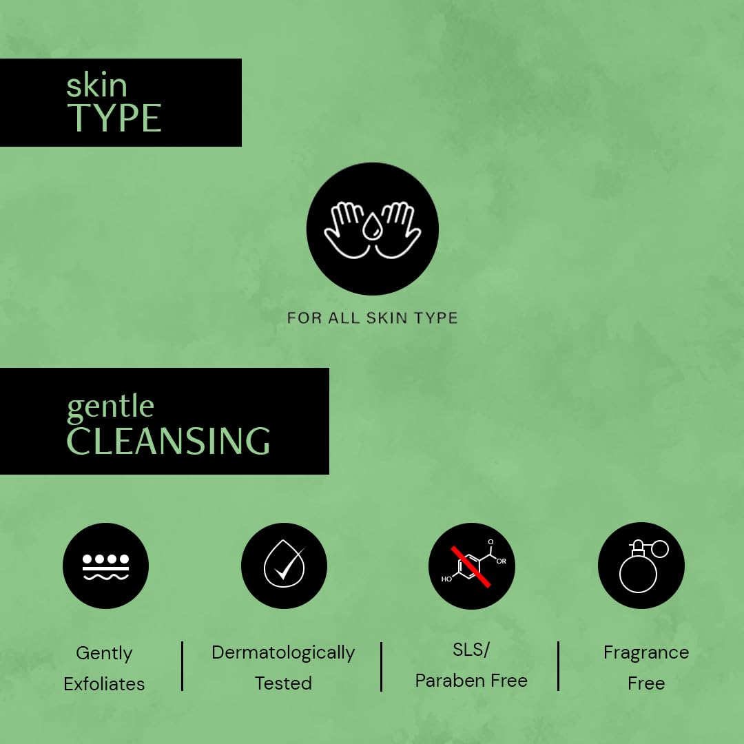 Deconstruct 1% Salicylic Acid Body Wash with 2% Glycolic Acid | Prevents Body Acne, Rough & Bumpy skin | Deeply cleanses skin | Shower gel for Women & Men- 200ml
