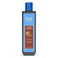 Blue Nectar Anti Cellulite Body Massage Oil with Ginger, Triphala & Tea Tree Essential Oil | Plant Based Body Oil for Women & Men for Skin Hydration (11 Herbs, 200ml)