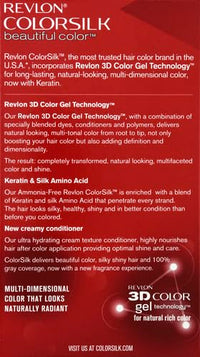 Revlon Color Silk Beautiful Hair Color, Dark Brown 30