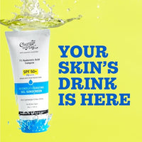Chemist at Play Intensely Hydrating Gel Sunscreen | SPF 50+ PA++++ | Ultra-Lightweight & Non-Sticky | With Hyaluronic Acid & Ceramides | for Normal, Dry, Oily, Combination skin types | 45gm