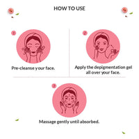 Indus Valley Bio Organic Pure Multipurpose Aloe Vera Gel 175 ml with Green Tea Extract and Depigmentation Gel - 50 ml Natural Cow's Milk Yogurt with Rose Water skin Toner -250 ml Organic Gulab jal