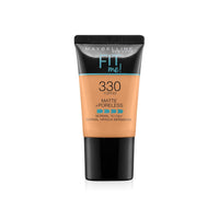 Maybelline New York Prom Queen Makeup Kit - Fit Me Foundation Tube Toffee + Hypercurl Mascara Washable + Creamy Matte Nude Nuance