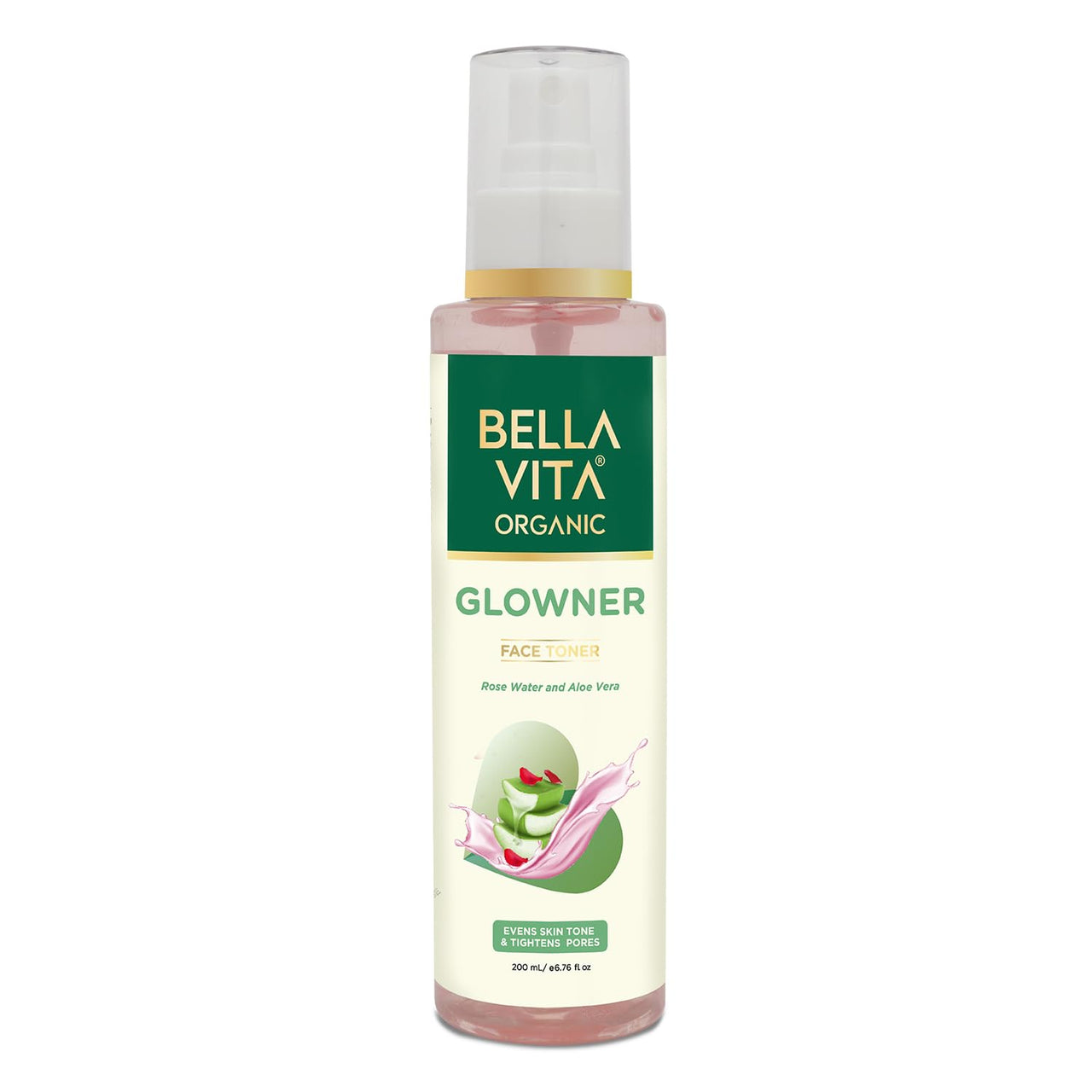 Bella Vita Organic Facial Kit Combo - Vitamin C Face Wash, Rose Water Toner, Multani Mitti Face Pack for Glowing Skin