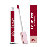 Oliva Liquid Lipstick, 12HR Long-lasting Matte Lipstick, Non Transfer, High Coverage, Water & Smudge Proof, Light Weight & Cruelty-Free - 2ml (Chilli Pepper 3)