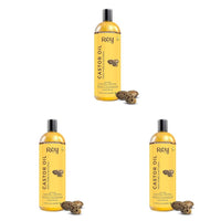 Rey Naturals Cold Pressed Extra Virgin Castor Oil For Hair Growth | Nourishing Hair Oil For All Hair Types | Deeply Moisturizes, Repairs And Strengthens Hair | For Hair Growth And Adds Shine - 200ml