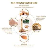 INDUS VALLEY Bio Organic Non-Toxic Aloe Vera Gel & Sandalwood for Acne, Scars, Glowing & Radiant Skin Treatment (175ml + 200g)