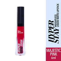 Blue Heaven Hyper Stay Weightless Liquid Matte Lipstick | Long-lasting & Smudge Proof | Non-Transfer Matte Lipstick for Women| Majestic Pink-09 | 6ml