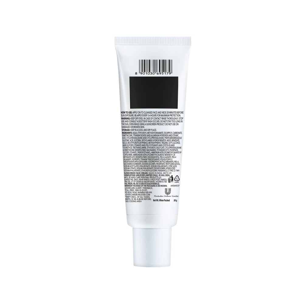 Novology SPF 50 PA++++ Tinted Sunscreen with Niacinamide for Pigmentation, Dark Spots and Acne Marks | Blends into Natural Finish | For All Skin Types | 50 g