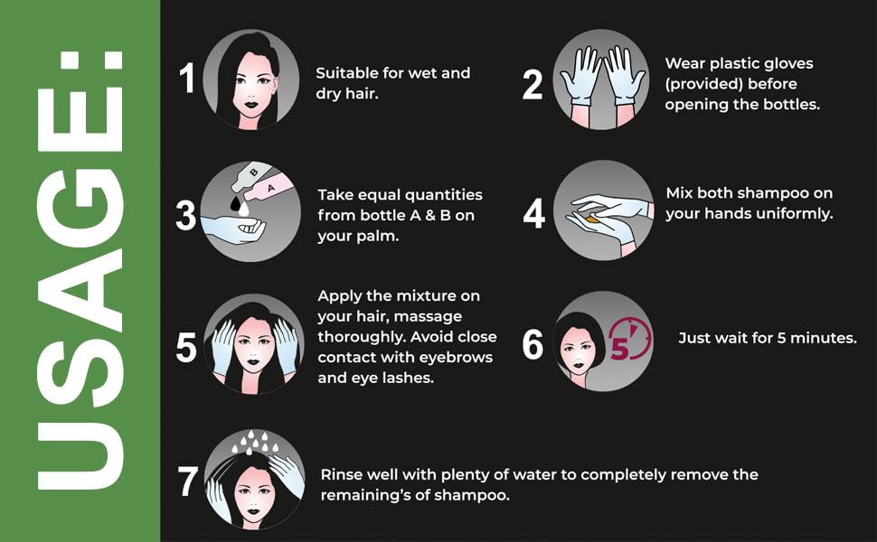 URBANMAC Fruit Vinegar Black Gel Color Professions Hair Color pack of 2