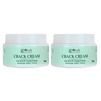 Globus Naturals Crack Cream For Dry Cracked Heels & Feet | Enriched With Aloevera | Neem | Anantmool 50g (Pack of 2)