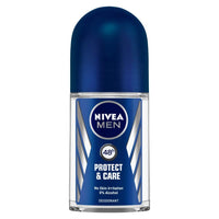 NIVEA Men Deodorant Roll On, Fresh Power, 50ml & NIVEA Men Deodorant Roll On, Protect & Care, 50ml